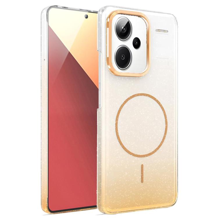 Gold Diamond Glitter Gradient MagSafe Shockproof Phone Case