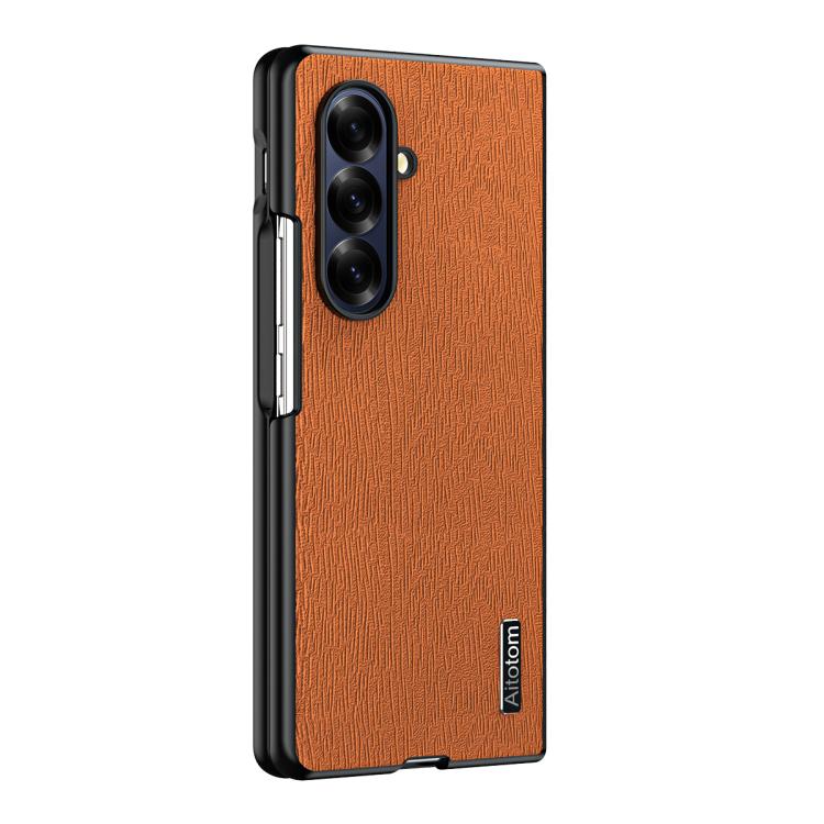 Tree Bark Leather Shockproof Phone Case, For Galaxy Z Fold8 5G, For Galaxy Z Fold8 Ultra 5G, For Galaxy Z Flip8 5G, For Galaxy Z Fold7 5G, For Galaxy Z Flip7 5G