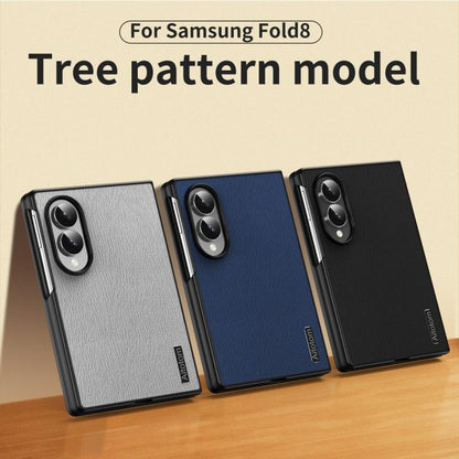 Tree Bark Leather Shockproof Phone Case, For Galaxy Z Fold8 5G, For Galaxy Z Fold8 Ultra 5G, For Galaxy Z Flip8 5G, For Galaxy Z Fold7 5G, For Galaxy Z Flip7 5G