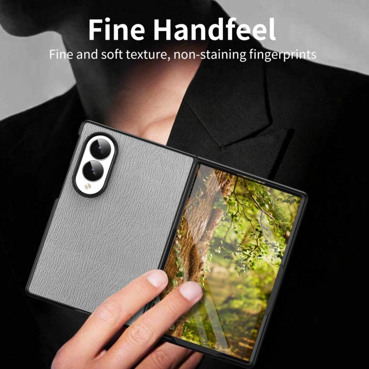 Tree Bark Leather Shockproof Phone Case, For Galaxy Z Fold8 5G, For Galaxy Z Fold8 Ultra 5G, For Galaxy Z Flip8 5G, For Galaxy Z Fold7 5G, For Galaxy Z Flip7 5G