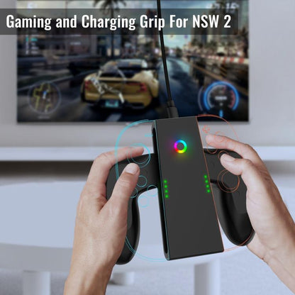 Left And Right Handle Multi-Function Rechargeable Grips, For Nintendo Switch 2