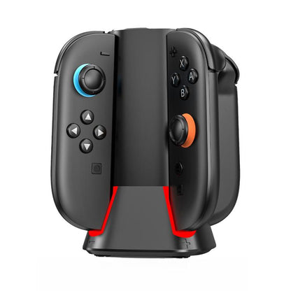 4 in 1 Handle Charging Stand With RGB Dazzling Lights, For Nintendo Switch 2