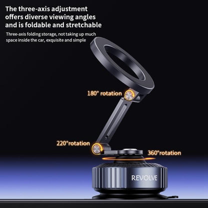 Z23 Dashboard 360 Degree Rotation Foldable Vacuum Suction Magnetic Car Cellphone Bracket