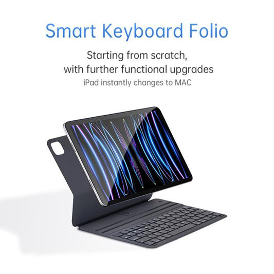 Magnetic Keyboard Slim Protective Case, For iPad 2025, For iPad Air 11 2025, For iPad Air 13 2025, For iPad Pro 13 2024, For iPad Air 11 2024, For iPad Pro 11 2024, For iPad Pro 12.9 2021 / 2022, For iPad 2022, For iPad Air 2022 / 2020 10.9