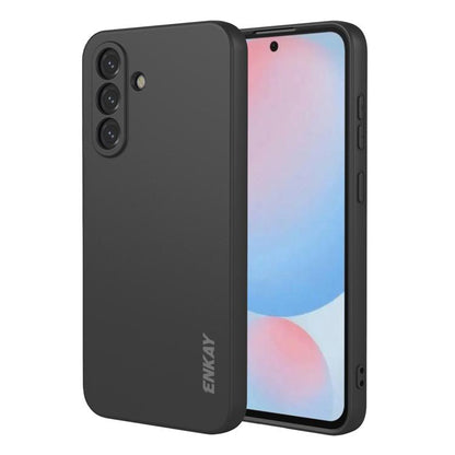 ENKAY Liquid Silicone Soft Shockproof Phone Case, For Galaxy S26+ 5G, For Galaxy S26 Ultra 5G, For Galaxy S26 5G, For Galaxy A57 5G, For Galaxy A37 5G, For Galaxy A27 5G, For Galaxy A07, For Galaxy A17, For Galaxy A25 5G, For Galaxy A16 4G / 5G