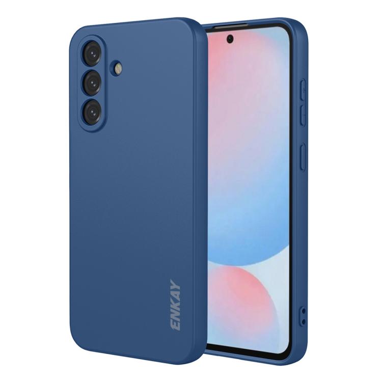 ENKAY Liquid Silicone Soft Shockproof Phone Case, For Samsung Galaxy S26+ 5G, For Samsung Galaxy S26 Ultra 5G, For Samsung Galaxy S26 / S26 Pro 5G, For Samsung Galaxy A57 5G, For Samsung Galaxy A37 5G, For Samsung Galaxy A07, For Samsung Galaxy A17    ...