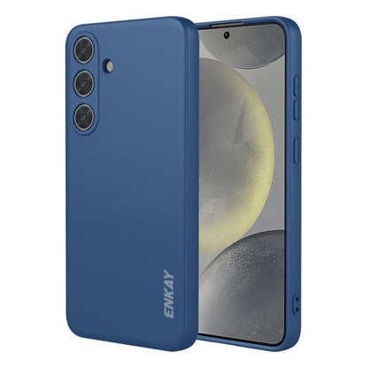 ENKAY Liquid Silicone Soft Shockproof Phone Case, For Galaxy S26+ 5G, For Galaxy S26 Ultra 5G, For Galaxy S26 5G, For Galaxy A57 5G, For Galaxy A37 5G, For Galaxy A27 5G, For Galaxy A07, For Galaxy A17, For Galaxy A25 5G, For Galaxy A16 4G / 5G