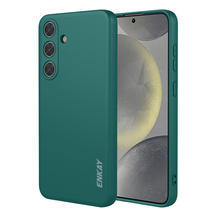 ENKAY Liquid Silicone Soft Shockproof Phone Case, For Samsung Galaxy S26+ 5G, For Samsung Galaxy S26 Ultra 5G, For Samsung Galaxy S26 / S26 Pro 5G, For Samsung Galaxy A57 5G, For Samsung Galaxy A37 5G, For Samsung Galaxy A07, For Samsung Galaxy A17    ...
