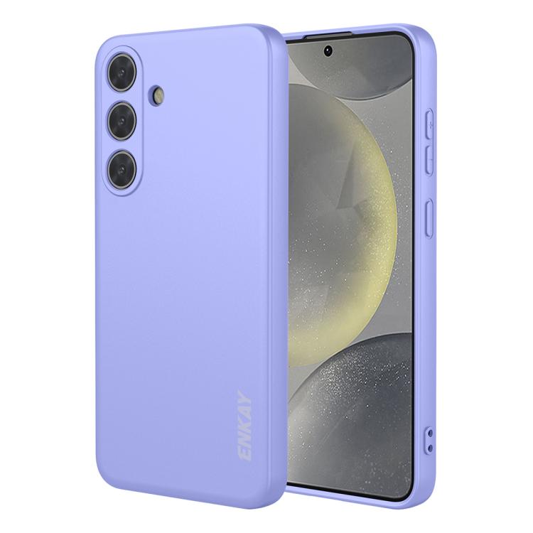 ENKAY Liquid Silicone Soft Shockproof Phone Case, For Galaxy S26+ 5G, For Galaxy S26 Ultra 5G, For Galaxy S26 5G, For Galaxy A57 5G, For Galaxy A37 5G, For Galaxy A27 5G, For Galaxy A07, For Galaxy A17, For Galaxy A25 5G, For Galaxy A16 4G / 5G