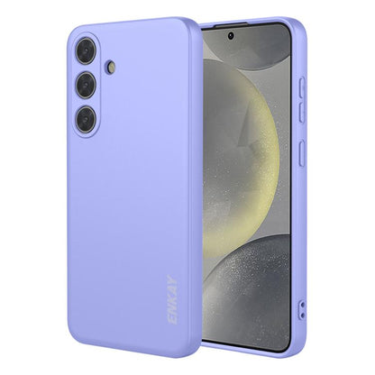 ENKAY Liquid Silicone Soft Shockproof Phone Case, For Galaxy S26+ 5G, For Galaxy S26 Ultra 5G, For Galaxy S26 5G, For Galaxy A57 5G, For Galaxy A37 5G, For Galaxy A27 5G, For Galaxy A07, For Galaxy A17, For Galaxy A25 5G, For Galaxy A16 4G / 5G