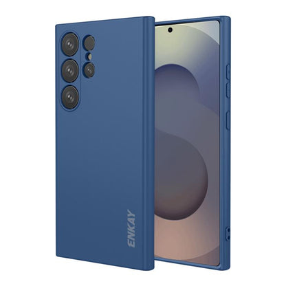 ENKAY Liquid Silicone Soft Shockproof Phone Case, For Samsung Galaxy S26+ 5G, For Samsung Galaxy S26 Ultra 5G, For Samsung Galaxy S26 / S26 Pro 5G, For Samsung Galaxy A57 5G, For Samsung Galaxy A37 5G, For Samsung Galaxy A07, For Samsung Galaxy A17    ...