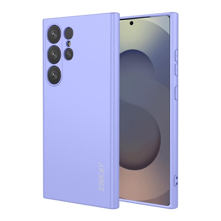 ENKAY Liquid Silicone Soft Shockproof Phone Case, For Samsung Galaxy S26+ 5G, For Samsung Galaxy S26 Ultra 5G, For Samsung Galaxy S26 / S26 Pro 5G, For Samsung Galaxy A57 5G, For Samsung Galaxy A37 5G, For Samsung Galaxy A07, For Samsung Galaxy A17    ...