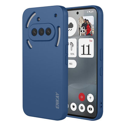 ENKAY Liquid Silicone Soft Shockproof Phone Case, For Nothing Phone 4a Pro, For Nothing Phone 4a, For Nothing Phone 3, For Nothing Phone 3a, For Nothing Phone 3a Pro