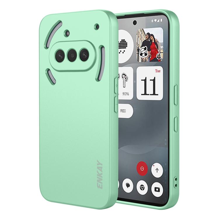 ENKAY Liquid Silicone Soft Shockproof Phone Case, For Nothing Phone 4a Pro, For Nothing Phone 4a, For Nothing Phone 3, For Nothing Phone 3a, For Nothing Phone 3a Pro