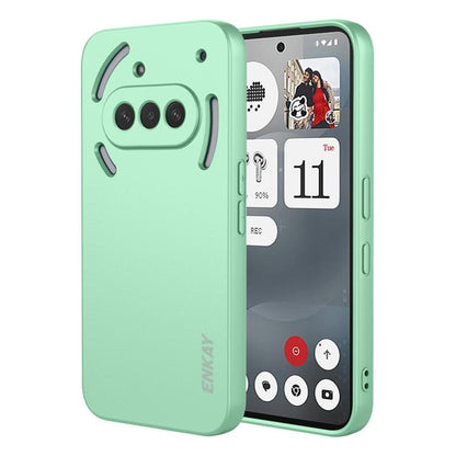 ENKAY Liquid Silicone Soft Shockproof Phone Case, For Nothing Phone 4a Pro, For Nothing Phone 4a, For Nothing Phone 3, For Nothing Phone 3a, For Nothing Phone 3a Pro