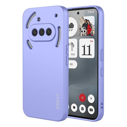 ENKAY Liquid Silicone Soft Shockproof Phone Case, For Nothing Phone 4a Pro, For Nothing Phone 4a, For Nothing Phone 3, For Nothing Phone 3a, For Nothing Phone 3a Pro