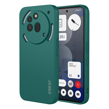 ENKAY Liquid Silicone Soft Shockproof Phone Case, For Nothing Phone 4a Pro, For Nothing Phone 4a, For Nothing Phone 3, For Nothing Phone 3a, For Nothing Phone 3a Pro