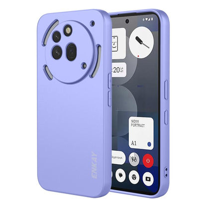 ENKAY Liquid Silicone Soft Shockproof Phone Case, For Nothing Phone 4a Pro, For Nothing Phone 4a, For Nothing Phone 3, For Nothing Phone 3a, For Nothing Phone 3a Pro