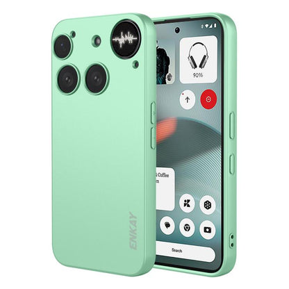 ENKAY Liquid Silicone Soft Shockproof Phone Case, For Nothing Phone 4a Pro, For Nothing Phone 4a, For Nothing Phone 3, For Nothing Phone 3a, For Nothing Phone 3a Pro