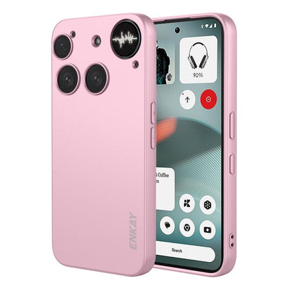 ENKAY Liquid Silicone Soft Shockproof Phone Case, For Nothing Phone 4a Pro, For Nothing Phone 4a, For Nothing Phone 3, For Nothing Phone 3a, For Nothing Phone 3a Pro