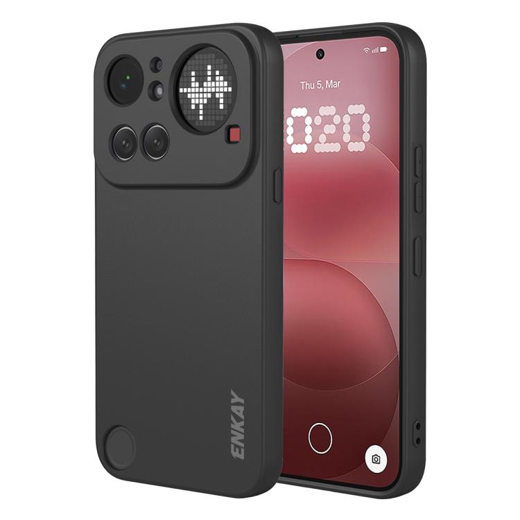 ENKAY Liquid Silicone Soft Shockproof Phone Case, For Nothing Phone 4a Pro, For Nothing Phone 4a, For Nothing Phone 3, For Nothing Phone 3a, For Nothing Phone 3a Pro