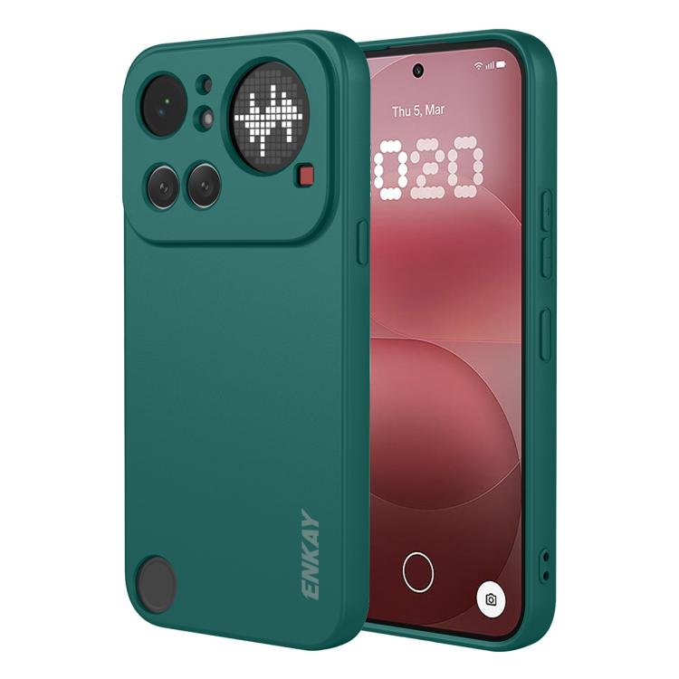 ENKAY Liquid Silicone Soft Shockproof Phone Case, For Nothing Phone 4a Pro, For Nothing Phone 4a, For Nothing Phone 3, For Nothing Phone 3a, For Nothing Phone 3a Pro