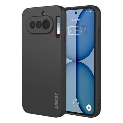 ENKAY Liquid Silicone Soft Shockproof Phone Case, For Nothing Phone 4a Pro, For Nothing Phone 4a, For Nothing Phone 3, For Nothing Phone 3a, For Nothing Phone 3a Pro