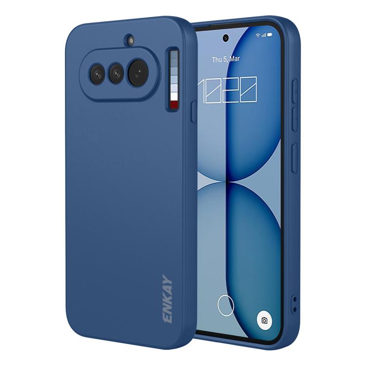 ENKAY Liquid Silicone Soft Shockproof Phone Case, For Nothing Phone 4a Pro, For Nothing Phone 4a, For Nothing Phone 3, For Nothing Phone 3a, For Nothing Phone 3a Pro