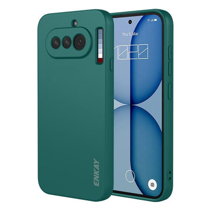 ENKAY Liquid Silicone Soft Shockproof Phone Case, For Nothing Phone 4a Pro, For Nothing Phone 4a, For Nothing Phone 3, For Nothing Phone 3a, For Nothing Phone 3a Pro