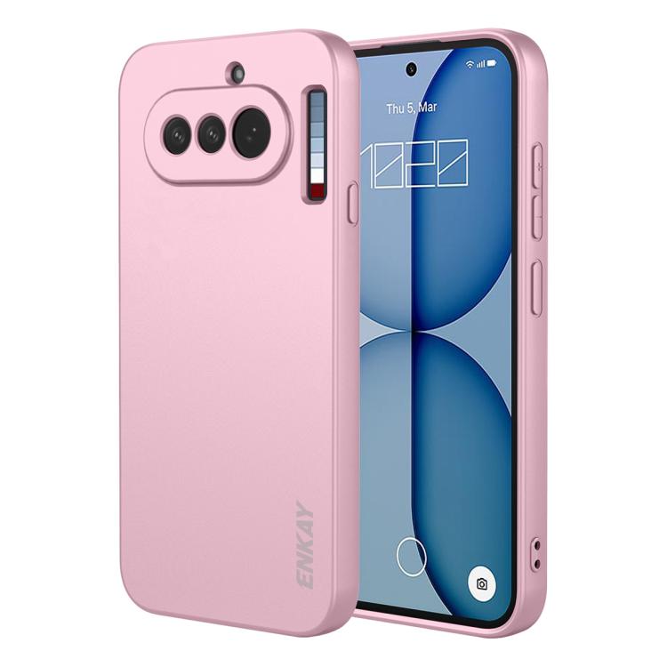 ENKAY Liquid Silicone Soft Shockproof Phone Case, For Nothing Phone 4a Pro, For Nothing Phone 4a, For Nothing Phone 3, For Nothing Phone 3a, For Nothing Phone 3a Pro