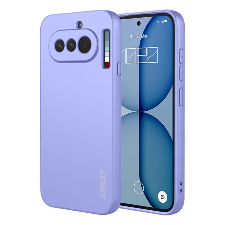 ENKAY Liquid Silicone Soft Shockproof Phone Case, For Nothing Phone 4a Pro, For Nothing Phone 4a, For Nothing Phone 3, For Nothing Phone 3a, For Nothing Phone 3a Pro