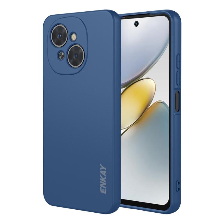 ENKAY Liquid Silicone Soft Shockproof Phone Case, For Tecno Pova 7 5G, For Tecno Pova 7 4G, For Tecno Camon 40 Pro 4G, For Tecno Camon 40 Premier, For Tecno Camon 40 4G, For Tecno Spark 30 4G, For Tecno Pova 6 4G, For Tecno Spark Go 1 / Pop 9