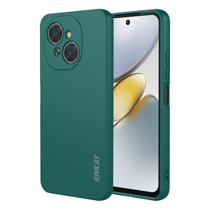 ENKAY Liquid Silicone Soft Shockproof Phone Case, For Tecno Pova 7 5G, For Tecno Pova 7 4G, For Tecno Camon 40 Pro 4G, For Tecno Camon 40 Premier, For Tecno Camon 40 4G, For Tecno Spark 30 4G, For Tecno Pova 6 4G, For Tecno Spark Go 1 / Pop 9
