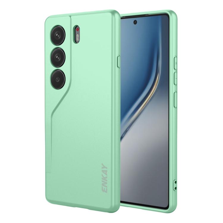 ENKAY Liquid Silicone Soft Shockproof Phone Case, For Tecno Pova 7 5G, For Tecno Pova 7 4G, For Tecno Camon 40 Pro 4G, For Tecno Camon 40 Premier, For Tecno Camon 40 4G, For Tecno Spark 30 4G, For Tecno Pova 6 4G, For Tecno Spark Go 1 / Pop 9