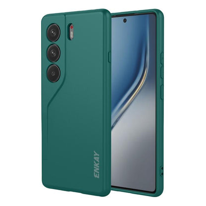 ENKAY Liquid Silicone Soft Shockproof Phone Case, For Tecno Pova 7 5G, For Tecno Pova 7 4G, For Tecno Camon 40 Pro 4G, For Tecno Camon 40 Premier, For Tecno Camon 40 4G, For Tecno Spark 30 4G, For Tecno Pova 6 4G, For Tecno Spark Go 1 / Pop 9