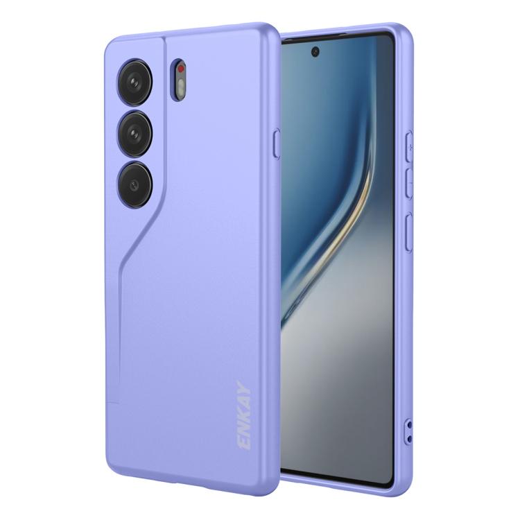 ENKAY Liquid Silicone Soft Shockproof Phone Case, For Tecno Pova 7 5G, For Tecno Pova 7 4G, For Tecno Camon 40 Pro 4G, For Tecno Camon 40 Premier, For Tecno Camon 40 4G, For Tecno Spark 30 4G, For Tecno Pova 6 4G, For Tecno Spark Go 1 / Pop 9