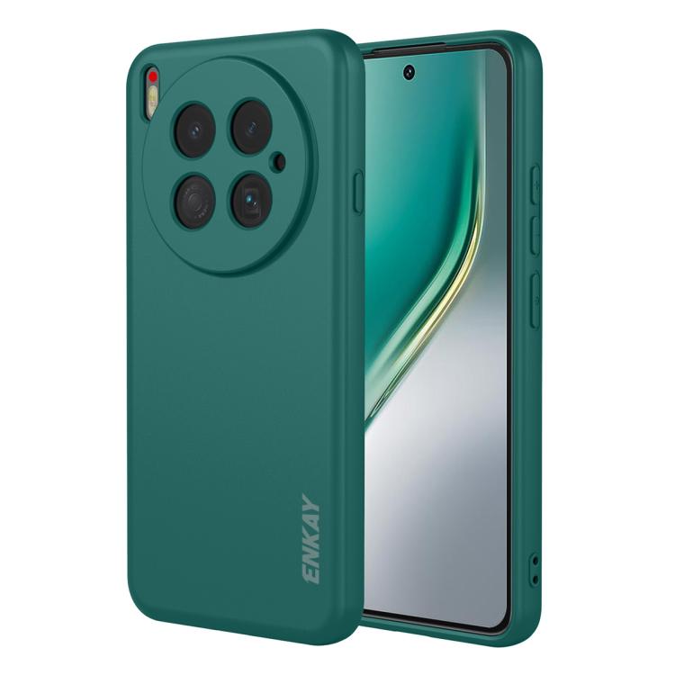 ENKAY Liquid Silicone Soft Shockproof Phone Case, For Tecno Pova 7 5G, For Tecno Pova 7 4G, For Tecno Camon 40 Pro 4G, For Tecno Camon 40 Premier, For Tecno Camon 40 4G, For Tecno Spark 30 4G, For Tecno Pova 6 4G, For Tecno Spark Go 1 / Pop 9