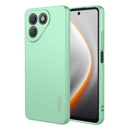 ENKAY Liquid Silicone Soft Shockproof Phone Case, For Tecno Pova 7 5G, For Tecno Pova 7 4G, For Tecno Camon 40 Pro 4G, For Tecno Camon 40 Premier, For Tecno Camon 40 4G, For Tecno Spark 30 4G, For Tecno Pova 6 4G, For Tecno Spark Go 1 / Pop 9