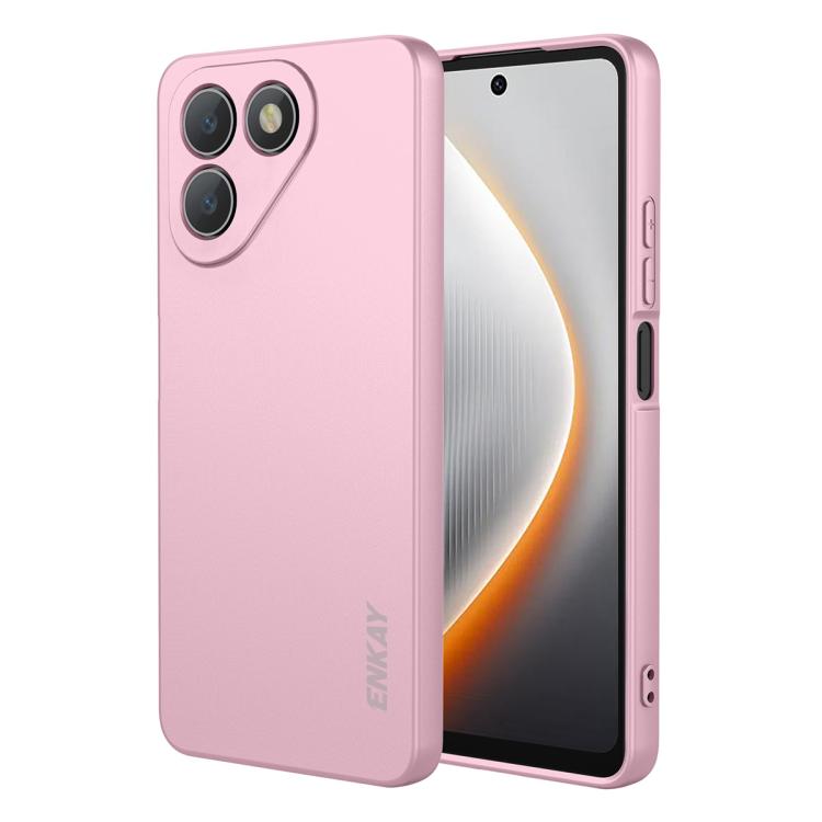 ENKAY Liquid Silicone Soft Shockproof Phone Case, For Tecno Pova 7 5G, For Tecno Pova 7 4G, For Tecno Camon 40 Pro 4G, For Tecno Camon 40 Premier, For Tecno Camon 40 4G, For Tecno Spark 30 4G, For Tecno Pova 6 4G, For Tecno Spark Go 1 / Pop 9