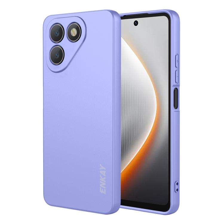 ENKAY Liquid Silicone Soft Shockproof Phone Case, For Tecno Pova 7 5G, For Tecno Pova 7 4G, For Tecno Camon 40 Pro 4G, For Tecno Camon 40 Premier, For Tecno Camon 40 4G, For Tecno Spark 30 4G, For Tecno Pova 6 4G, For Tecno Spark Go 1 / Pop 9