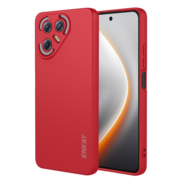ENKAY Liquid Silicone Soft Shockproof Phone Case, For Tecno Pova 7 5G, For Tecno Pova 7 4G, For Tecno Camon 40 Pro 4G, For Tecno Camon 40 Premier, For Tecno Camon 40 4G, For Tecno Spark 30 4G, For Tecno Pova 6 4G, For Tecno Spark Go 1 / Pop 9