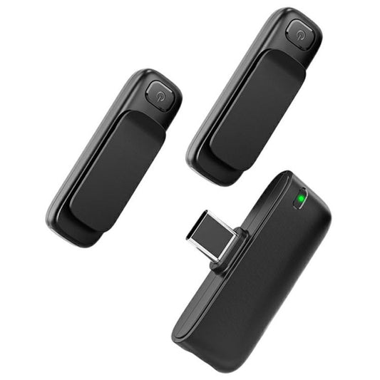 M6 2 Microphone + 1 Receiver Wireless Microphone AI Noise Reduction Live Streaming Mic