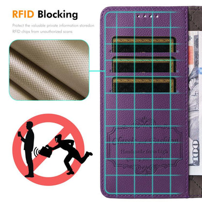 ENKAY RFID Blocking Wallet Kickstand Litchi Texture Leather Phone Case, For Tecno Pop 10 / Spark go 2
