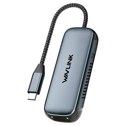 Convertisseur réseau WAVLINK NWU330GD USB-C vers RJ45 2,5 Gbit/s avec sortie PD 95 W, NWU330GD
