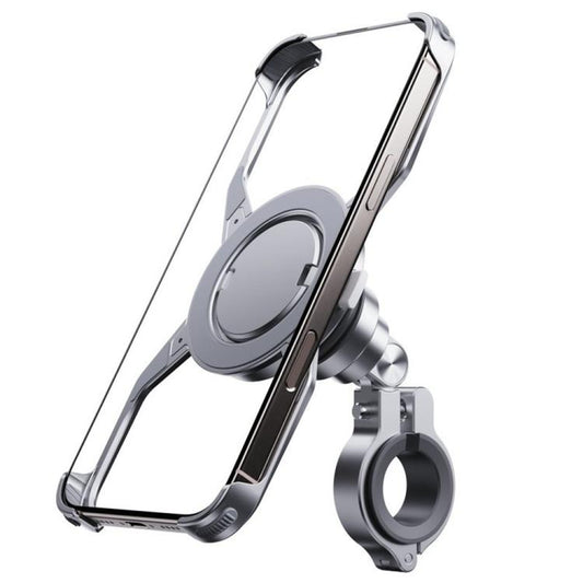 For iPhone 16 Pro Max Z10 Anti Shake Cycling Bracket Motorcycle Mount Magnetic Phone Holder
