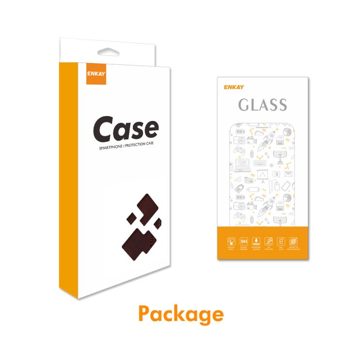 ENKAY Card Wallet Calf Texture Leather Phone Case with Screen Film, For Tecno Spark 40c, For Tecno Pova 7 Pro 5G, For Tecno Pova 7 5G, For Tecno Pop 10, For Tecno Spark 40 Pro, For Tecno Spark 40 4G, For Tecno Pova 7 Ultra 5G                           ...