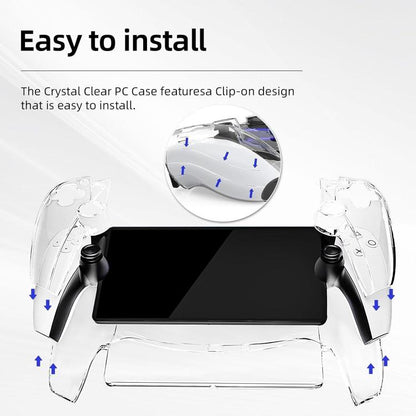Streaming Handheld Console Crystal Clear PC Protective Case