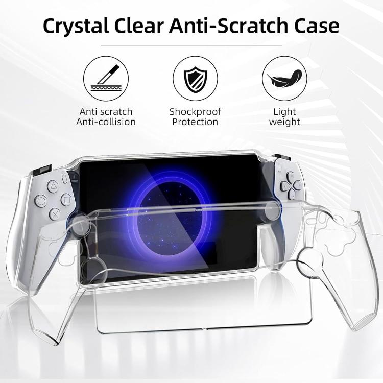 Housse de protection PC transparente pour console portable de streaming, pour Sony PS5