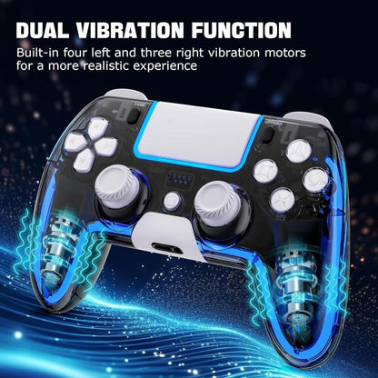 Dual Hall Effect Joystick Game Controllers, For Sony PS4