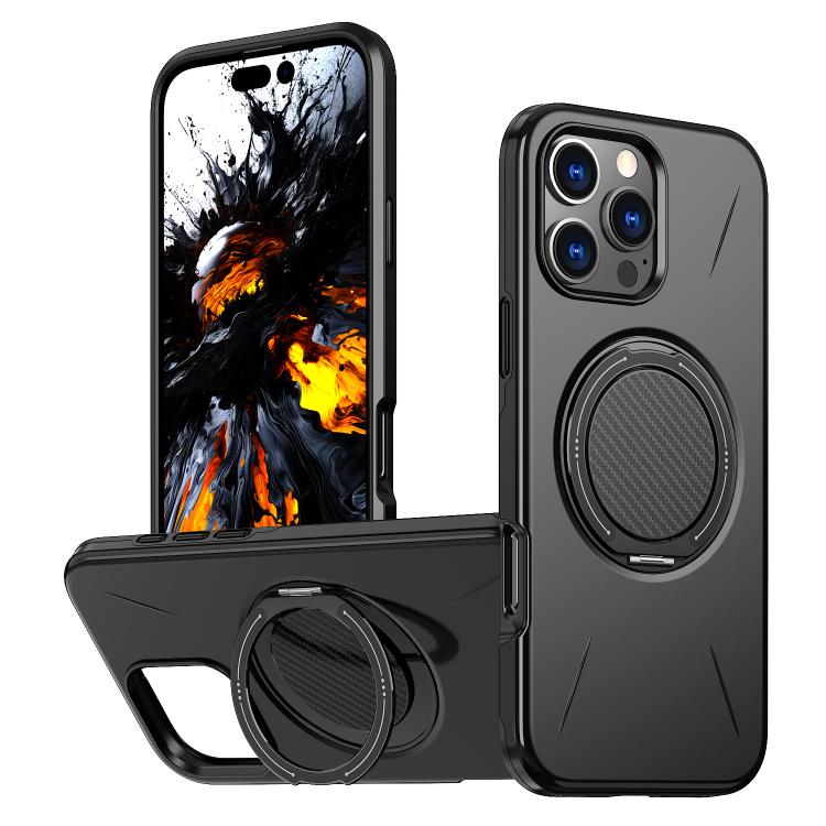 Kalebol Magnetic MagSafe Rotation Holder PC Phone Case, For iPhone 15, For iPhone 14, For iPhone 14 Pro, For iPhone 14 Pro Max, For iPhone 13 Pro Max, For iPhone 13 Pro, For iPhone 13